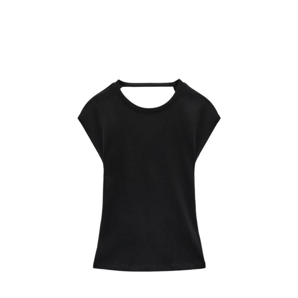 Zara open back top